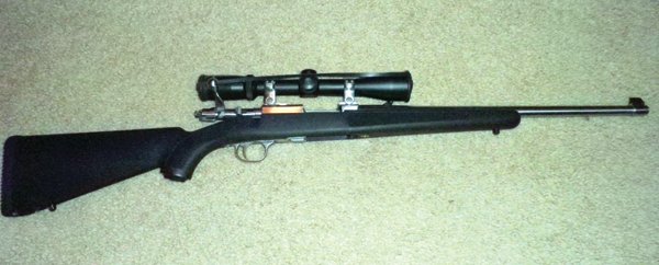 Huger All Weather 77/44, 44 mag, Burris 3 x9x Full Field II - Calvin Clamme Estate - Farm Equipment & Gun Inventory Auction